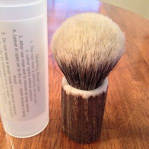 Elk Antler Brush