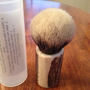 Elk Antler Brush