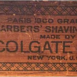 Colgate Barber Soap Box