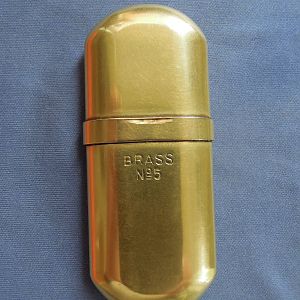brass no 5 lighter