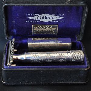 1920’s British Gillette Silver New Standard