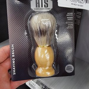 His brush