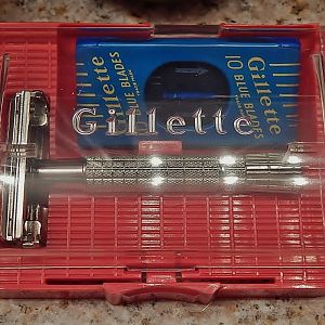 Early Gillette Super Speed Razor and the Shaving Culture in the United States, 1949-1955