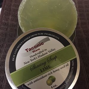 Taconic Lime Shave Soap