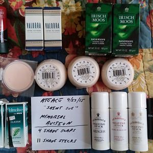 Shave soaps and sticks