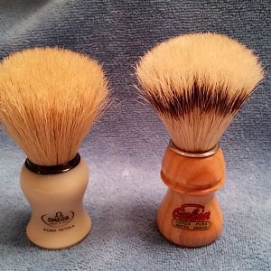 2 favorite boar brushes