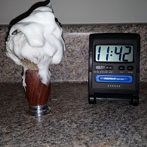 Lather experiments