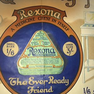 1920's Rexona poster original