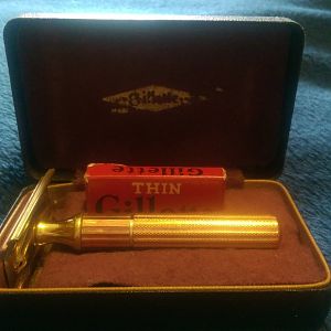 1940s Gillette Gold Tech