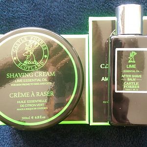 Castle Forbes Lime Creme and After Shave
