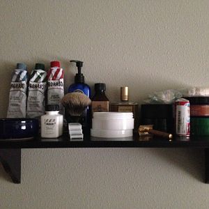 Shave Gear Shelf