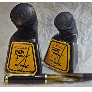 Pelikan ink bottles