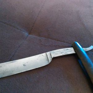 My first straight razor