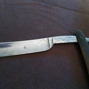 My first straight razor