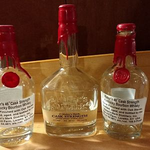 Maker's Mark Bottles