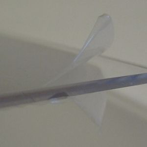 Clear Acrylic Sheet with Thickness Measured as around 1.90 mm