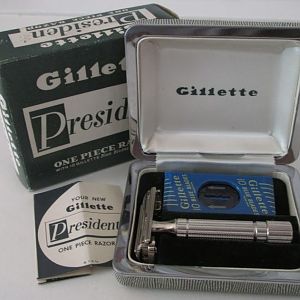 1953 Gillette President Set