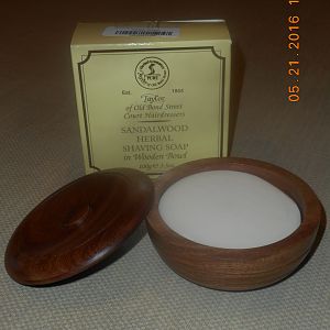 TOBS Sandalwood Soap & wooden bowl