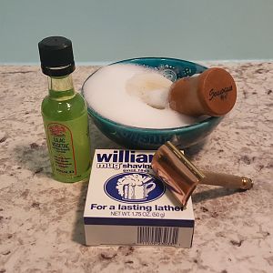 A surprising williams shave