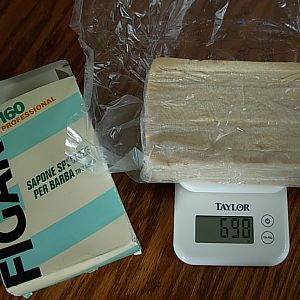 Full untouched kilo of P.160 dehydrated to 698g