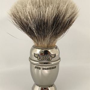 Plisson brass Antic brush