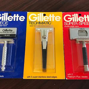 Various Gillettes