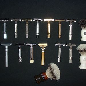 razors/brushes