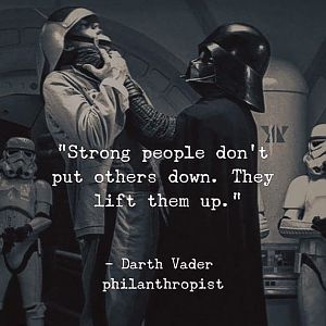 Darth Vader - philanthropist