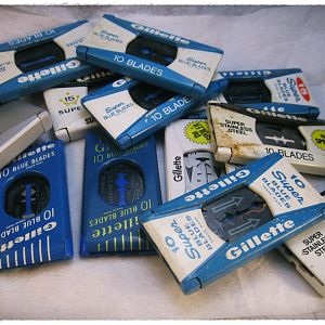 O.E.M. Gillette Blade Packs