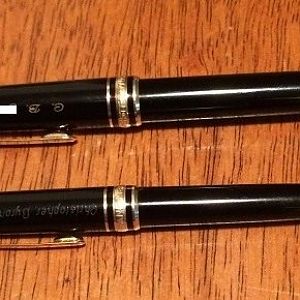 My Montblanc Pens (top to bottom)