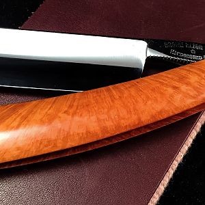 Brian Brown 7/8 Square point Briarwood scales