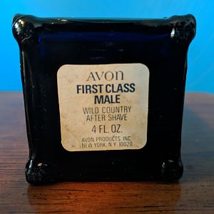 Vintage Avon "First Class Male" Mailbox - Wild Country AS