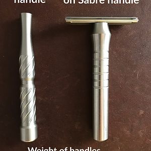 Vector / Sabre handles for Vector: comparison