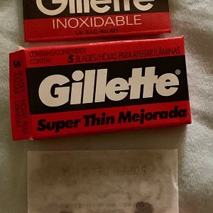 Gillette Super Thin "Mejorada"