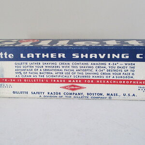 Gillette NOS K-34 Lather Shave Cream