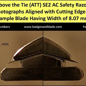 ATT SE2 - Blade Cutting Edge - Side Views