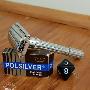 1964 Gillette Slim (7) - Polsilver Stainless (3)