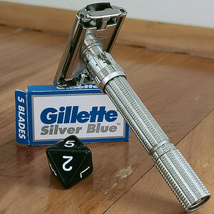 1964 Gillette Slim (7) - Gillette Silver Blue (5)