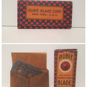 Rubie Three Hole Blade