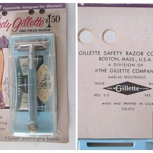 1966 Lady Gillette w/Shipper