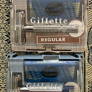 Gillette Super Speed Trio + older version