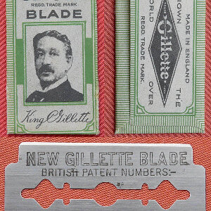 1930s NEW Gillette Blade England