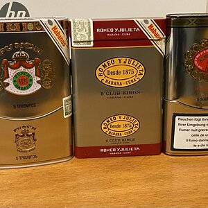 Cuban Cigar Tins