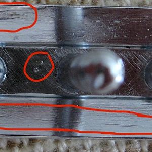 Merkur Razor HD molding defects